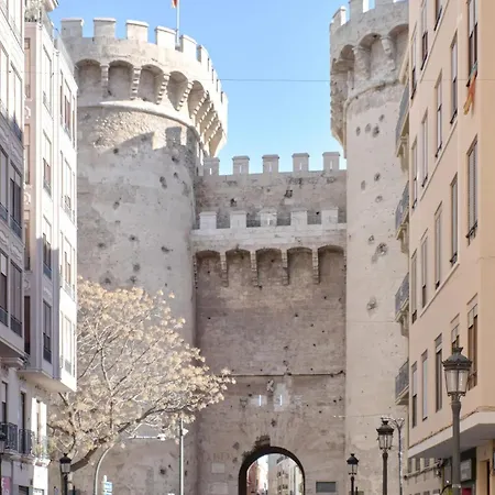 아파트 De Diseno En La Plaza Del Carmen F1 발렌시아